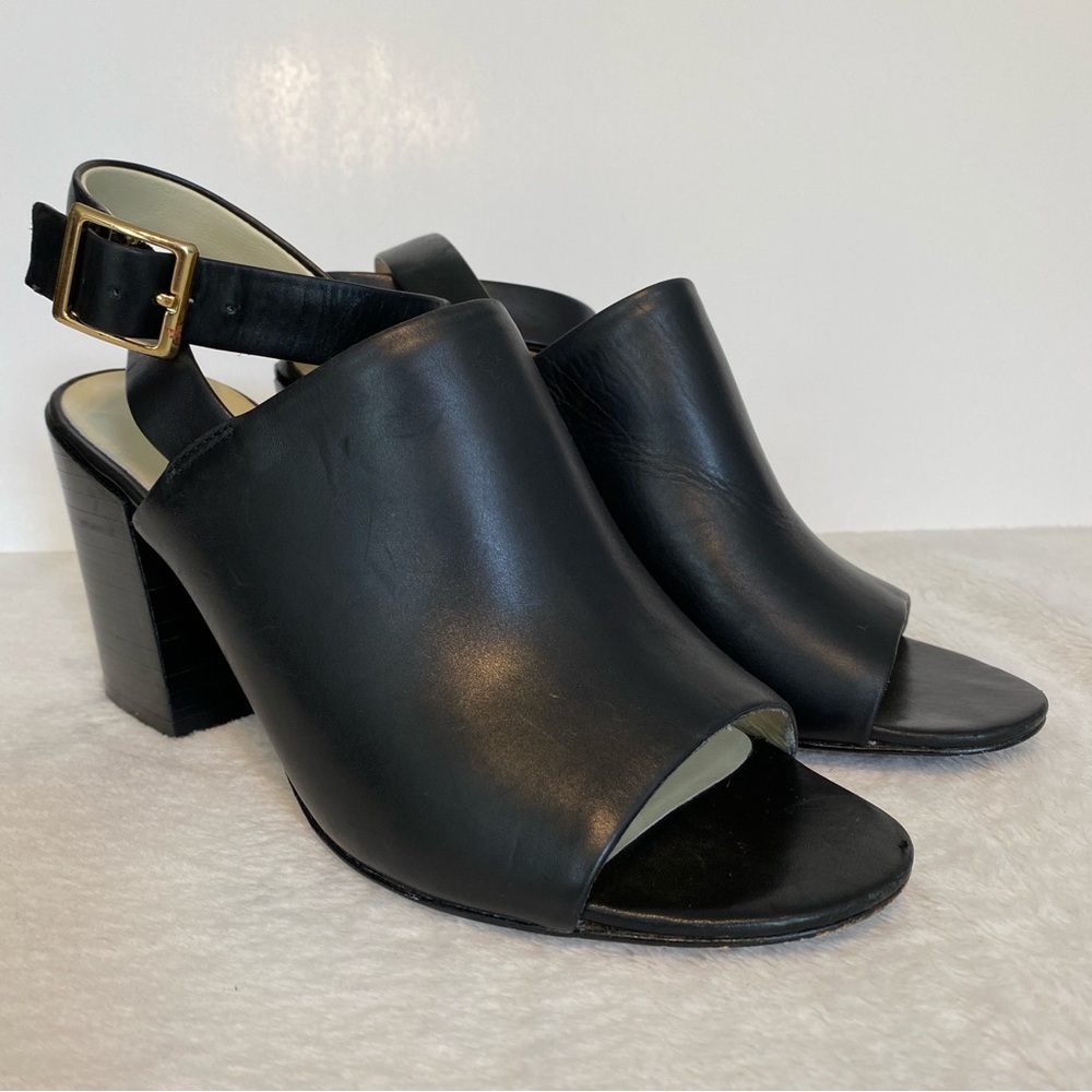 Bettye Muller Women’s Polish Ankle Strap Block Heel